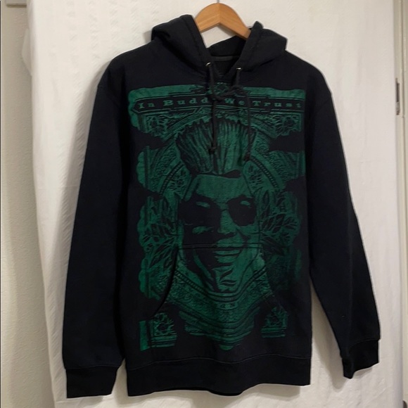 Advanced Men’s black hoodie size medium - Picture 4 of 8